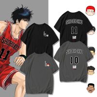 Customizable Slam Dunk Master Xiangbei Wuhu Sports Pure Cotton t-Shirt Rukawa Kaede Akagi Mitsui Large Size Short-S_09