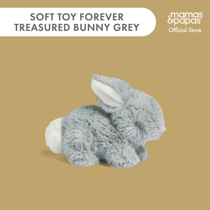 Mamas and Papas Soft Toy Forever Treasured Bunny Grey Lazada PH