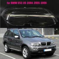 ZR ที่บังแดดไฟหน้ารถยนต์แบบใส,X5 E53ปกสำหรับ BMW เลนส์ไฟหน้าหน้ารถ2006 2004 2005