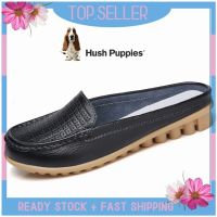 HUSH PUPPIES รองเท้าโลฟเฟอร์ ส้นแบน ขนาดใหญ่ สําหรับผู้หญิง ไซซ์ EU 40 41