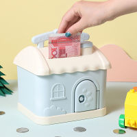 Kawaii House Money Box Banknotes Coins Holder Safe Big Size Cute Piggy Bank Savings With Key For Children s Birthday Gift