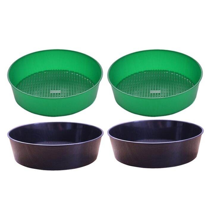 Garden Planting Filter Soil Sieve Compost Sieve 4 Pack Rock Garden