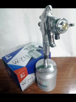 กาพ่นสี(ล่าง) แรงดันต่ำ ยี่ห้อ โคเวท KOVET (W-71S) รุ่นอย่างดี (new package)  Low Pressure Spray Gun (สีเงิน) สินค้าแท้ 100% by JHW