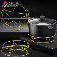 AIMEI ชั้นวางทำอาหารในครัว Multi-Functional ฉนวนกันความร้อน Hollow Round Stainless Steel Steaming Rack Cookware