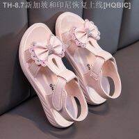 【hot】✑  Open-Toe bowknot And Sandals Non-Slip Shoes Kids Children