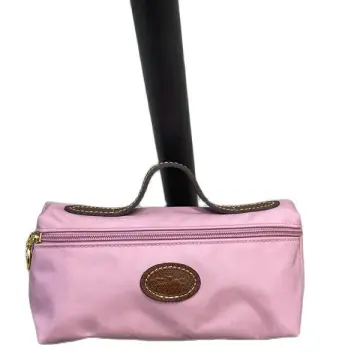 Shop Longchamp LE PLIAGE NYLON Nylon Plain Pouches & Cosmetic Bags