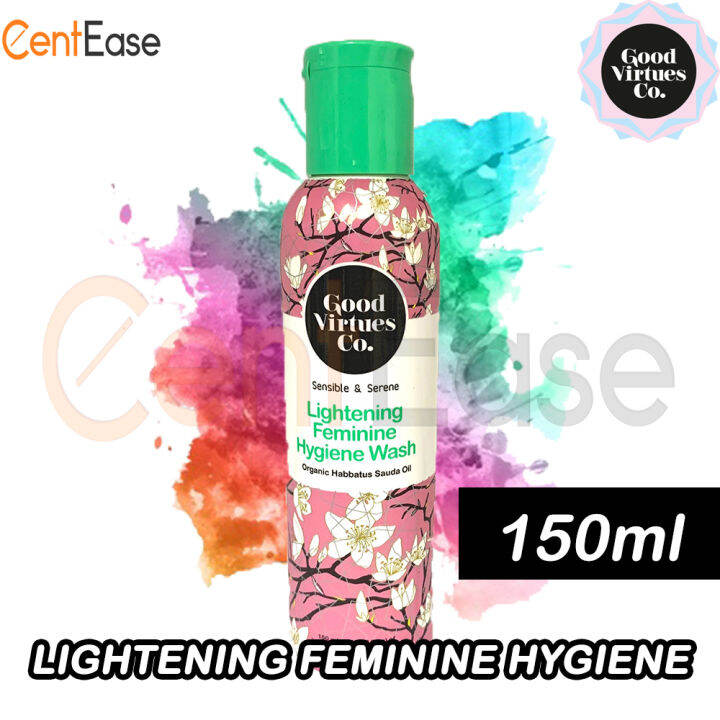 Good Virtues Co (GVC) Lightening Feminine Hygiene Wash 150ml (Exp Oct