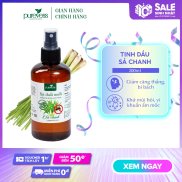 Tinh dầu đuổi muỗi Purevess, hương sả chanh với thiết kế dạng xịt giúp thư