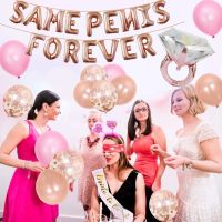 【CC】 16pcs Same Penis Foil Balloons Bachelorette Hen Accessories Wedding Bride to be Decoration Favors