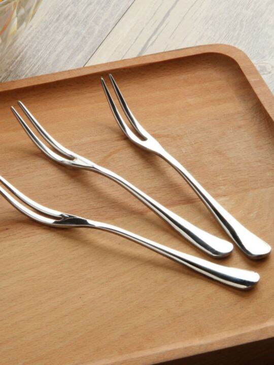 durable-and-practical-muji-export-european-style-fruit-fork-set-stainless-steel-thickened-household-cake-small-fork-dessert-fork-fruit-fork-sign