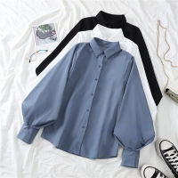 White Shirt Women Long Sleeve Office Blouse Korean Style Fashion Simple Loose Semi Formal Tops 2023