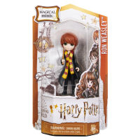 Wizarding World Harry Mini Figure - Ron ของเล่น ฟิกเกอร์ ของสะสม ขยับท่าทางได้ ขนาด 3 นิ้ว มีหลากหลายคาร์แร็คเตอร์ให้เลือกสะสม