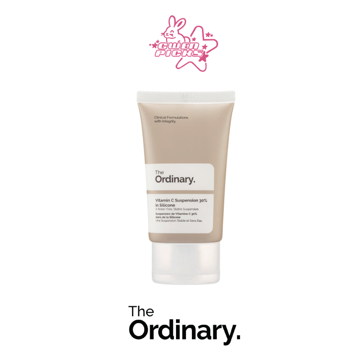 THE ORDINARY VITAMIN C SUSPENSION 30 IN SILICONE 30ML FACE CREAM