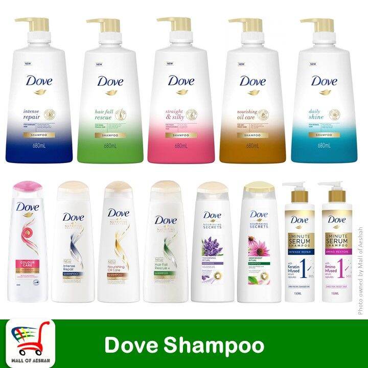 [Product of Unilever] Dove Hair Shampoo Made w/ Real Nourishing Care Lazada PH