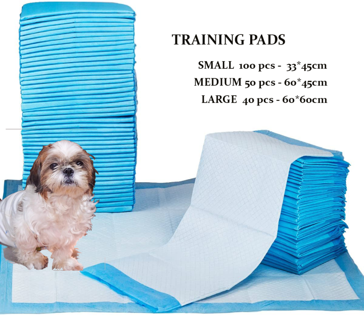 CAT/DOG TRAINING PADS PET PEE PAD LARGE SIZE 1 PACK 40 pads per pack