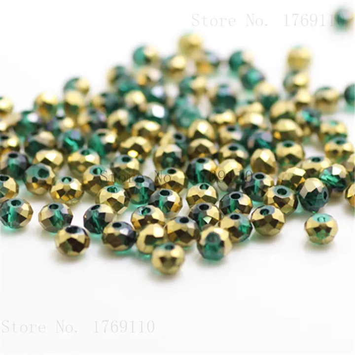 isywaka-new-deep-green-colors-4mm-125pcs-rondelle-austria-faceted-crystal-glass-beads-loose-spacer-round-beads-jewelry-making