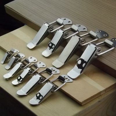 4PC/lot Locking Latch Hasps Suitcase Chest Toggle Catch Clasp Hinges Hardware Accessories
