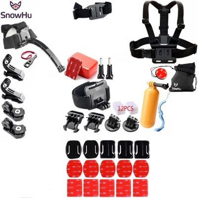 【Online】 DhakaMall SnowHu S Elfie สำหรับฮีโร่8 7 6การกระทำกีฬากล้องไปโปรอุปกรณ์เสริมชุดสำหรับ4พัน Mijia ถุงเก็บกรณี GS98