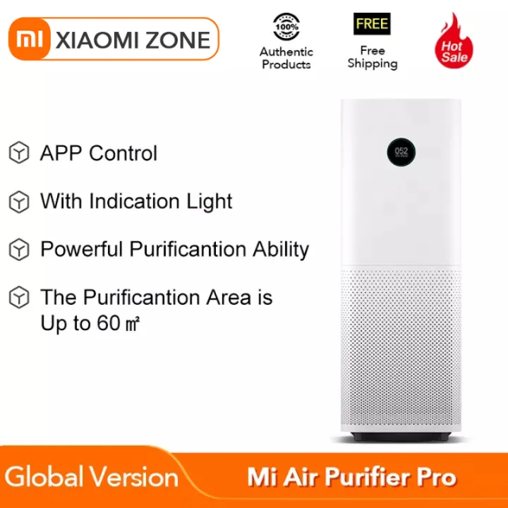 [Global Version] Xiaomi Mi Air Purifier Pro OLED Display, large space