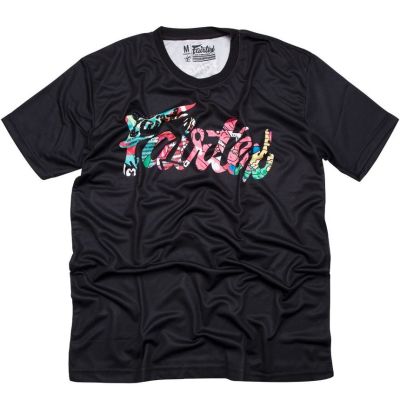 [มีสินค้า]【New】เสื้อยืดพิมพ์ลายพรีเมี่ยม 【hot sale】Fairtex X URFACE T-Shirt - TST182