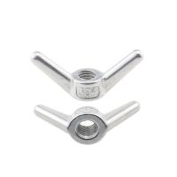 1-5pcs M6 M8 M10 M12 Wing Nut 304 Stainless Steel Hand Screw Nut Big Ear Butterfly Nuts Screw Nut