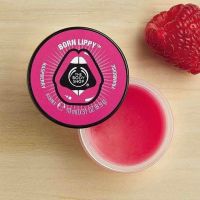 THE BODY SHOP LIP BALM # RASPBERRY #10ml no seal นะคะ ลิปบาล์มหอมกลิ่นผลไม้และแคนดี้จากเดอะบอดี้ ช็อป เพื่อริมฝีปากเนียนนุ่มชุ่มชื่น