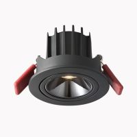 COB Dimbare Anti-Glare 7W 12W 15W 20W Led Licht Binnenverlichting AC85-265V Montage Plafond Spot Verlichting Lamp