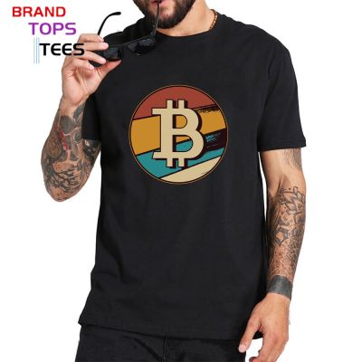 Retro 70S Clothing Vintage I Told You So Bitcoin Crypto Design T Shirts Men Bitcoin Shirt Cryptocurrency Bitcoin Tshirt
