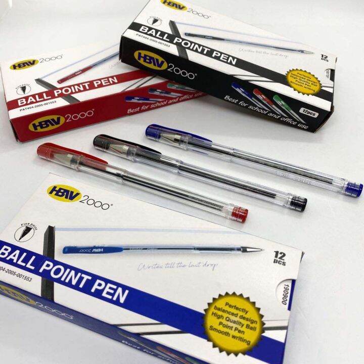 HBW 2000 Original Ball Pen 12pcs/box | Lazada PH