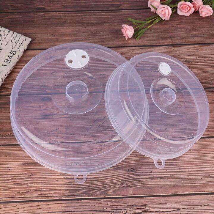 limited-time-discounts-new-1pcs-plastic-microwave-food-cover-clear-lid-safe-vent-kitchen-tools-home-accessories