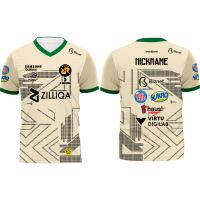 New FashionJersey RRQ MPL ซีซั่น 12 ทีมเยือนสีขาวเต็มพิมพ์ ล่าสุด 2023 2023