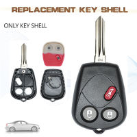 KEYECU พร้อมใบมีดซ้าย3ปุ่ม Transponder Remote Car Key Shell Case Fob สำหรับ Proton