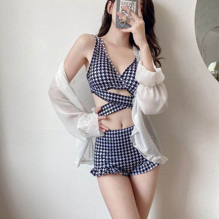 Women's Swimwear New Jacket Sunscreen Swimsuit Beach Resort Swimsuit