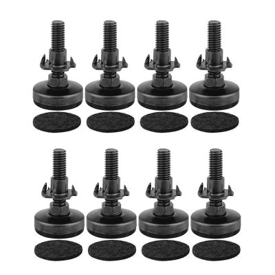 ❀✿✙ 16Pcs Furniture Levelers Heavy Duty Furniture Leveling Feet Adjustable Leg Levelers For Cabinets Tables Chairs Raiser