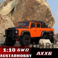 OuYunTingM AUSTARHOY 1/2รถ RC AXX6 6WD 6X6โมเดลรถตีนตะขาบแผงควบคุมระยะไกลด้วยสัญญาณไฟฟ้าเปลือกแข็ง RTR ของเล่นเด็กตีนตะขาบรถออฟโรด