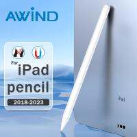 【lz】☍✾♨  AWIND-Stylus Smart Touch Pen para iPad Apple Pencil 1 2nd Gen 12   9  Tab 15 Pro Black View Bluetooth Acessórios