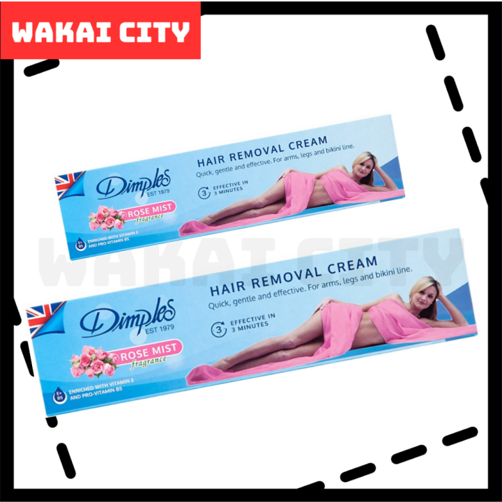 [EXPIRED] DIMPLES HAIR REMOVAL CREAM ROSE MIST 50ML / 100ML Lazada
