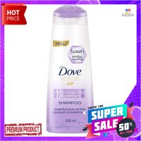 โดฟ แชมพู แอนตี้ แฮร์ฟอล สีม่วง 340มล.DOVE SHAMPOO ANTI HAIRFALL 340ML.