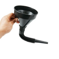 【CW】Universal Car Motorcycle Refilling Funnel With Filter Mesh Gasoline Engine Oil Fuel Filter Plastic Rubber Funnel Refilling Tools ซื้อทันทีเพิ่มลงในรถเข็น