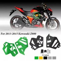 ❖ 2014 Z 800อุปกรณ์เสริมรถจักรยานยนต์ฝาครอบหัวฉีดเชื้อเพลิงอลูมิเนียม CNC สำหรับคาวาซากิ Z800 2013 2015ชิ้นส่วนมอเตอร์ไซค์