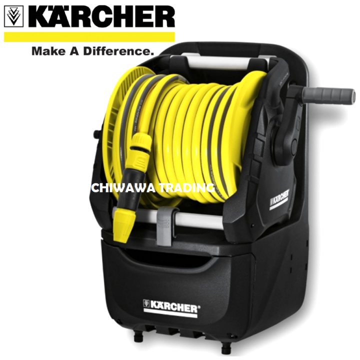 KARCHER 15 meter Premium Gardening Water Hose Reel HR7.315 Kit 1/2