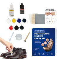 Car Leather Repair Kit 7 Colors Leather Scratch Repair Kit Leather Filler Leather Paint Leather Scratch Repair For Sofa Jacket  Furniture Protectors