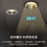 Thin short condole shoot the lamp to open hole 7. 5 cm home sitting room ultra-thin anti-dazzle ---sd238804✶◎♀