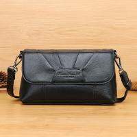 Leather inc กระเป๋าหนังแท้ กระเป๋าผู้หญิง สะพายข้งสะพายไหล่ ขนาด24x13x7cm A500-55