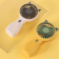 Banana พัดลมพกพา  Mini Fan  USB ชาร์จแบบพกพา พัดลมตั้งโต๊ะ ขนาดเล็ก พัดลมมือถือ