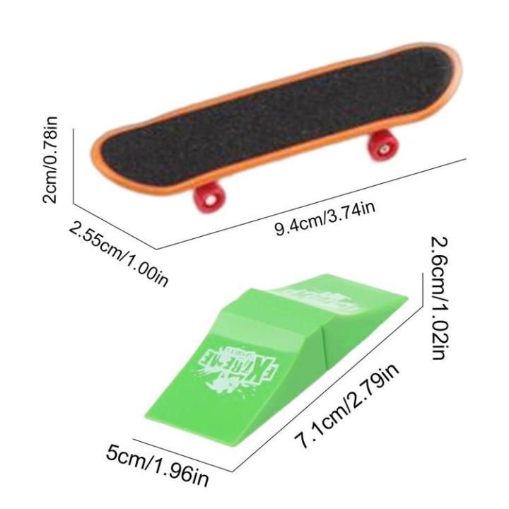 finger-skateboard-ramp-set-finger-board-skate-park-kit-fingerboard-skate-park-ramp-mini-finger-skateboard-ultimate-park-set-ramps-for-kids-birthday-gift-beautifully