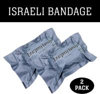 【LZ】 2 PACK  Israeli 4” / 6 Emergency Compression Bandage Battle Dressing for First Aid Medical Trauma Survive Bandage