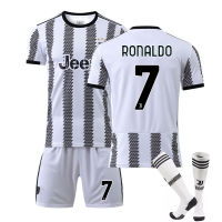 หมายเลข7 Cristianos Ronaldos No. 7 Dušan Vlahoviiche No. 10 Paulo Dybala Juventus Seys Soccer Jerseys สำหรับเด็กหญิงเด็กชายและผู้ชายผู้หญิง22-23ชุดเจอร์ซีย์บ้านใหม่อยู่บ้านใหม่7เฟดเดริโก้ Chiesa กับถุงเท้า0000