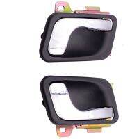 2 Pair Door Inside Handle For MITSUBISHI Pajero Montero 1991-2000 MB669169/MB669170