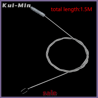 Kui-Min แต่งรถ150ซม.,รูระบายน้ำแปรงทำความสะอาดประตูหน้าต่างซันรูฟท่อระบายน้ำหลังคารถยนต์เครื่องมือทำความสะอาดแบบแปรงสะอาด